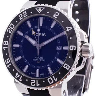 Oris Aquis 01 798 7754 4135-07 4 24 64EB 44mm Stainless steel Blue