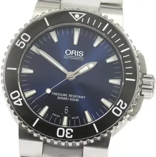 Oris Aquis Date 01 733 7653 4135 43mm Stainless steel Blue