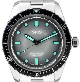 Oris Divers Sixty Five 01 733 7707 4053-07 8 20 18 40mm Stainless steel Gray