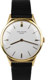 Patek Philippe Calatrava 2568 33mm Yellow gold Silver