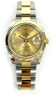 Rolex Datejust 126333-0011 Yellow gold and Oystersteel Golden