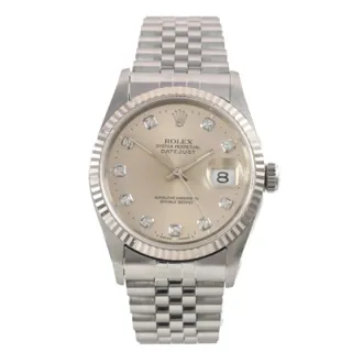 Rolex Datejust 16234G 36mm Stainless steel Silver