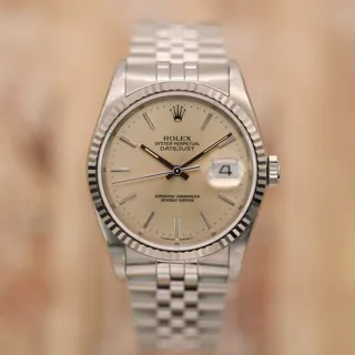 Rolex Datejust 36 16234 Stainless steel Silver