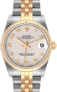 Rolex Datejust 68273 Stainless steel White