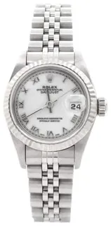 Rolex Lady-Datejust 79174 Stainless steel White