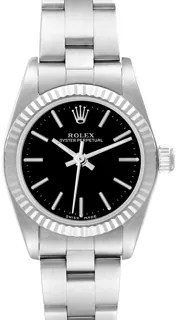 Rolex Oyster Perpetual 76094 Stainless steel Blue