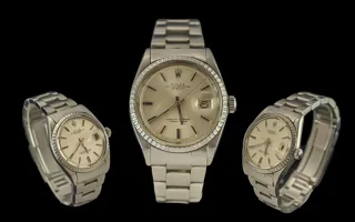 Rolex Oyster Perpetual "Datejust" Stainless steel Silver