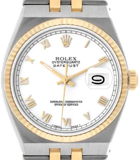 Rolex OysterQuartz Datejust 17013 Stainless steel White