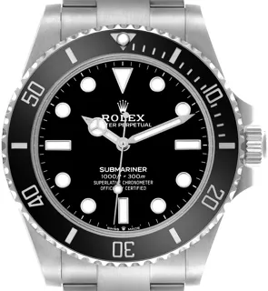 Rolex Submariner 124060 Stainless steel Black