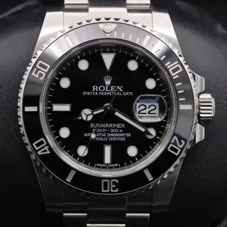 Rolex Submariner Date 116610LN Stainless steel Black