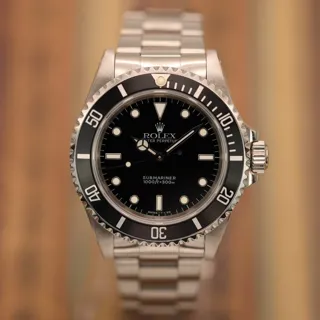 Rolex Submariner (No Date) 14060 Stainless steel Black