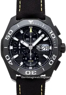 TAG Heuer Aquaracer CAY218A.FC6361 43mm Ceramic and Titanium Black