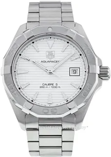 TAG Heuer Aquaracer WAY2111.BA0928 40.5mm Stainless steel White