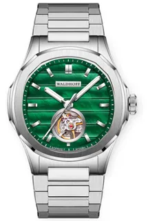 Waldhoff Navigator MW-22-GM 40mm Stainless steel Green