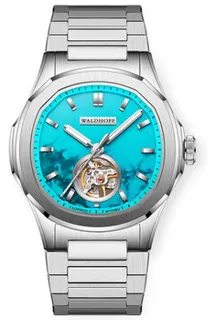 Waldhoff Navigator MW-22-TT 40mm Stainless steel Turquoise