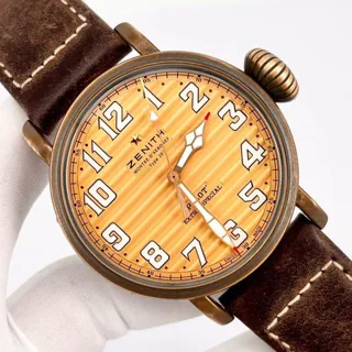 Zenith Pilot 29.2438.679/88.C753 45mm Bronze and Titanium Champagne