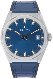 Zenith Defy Classic 13182892 41mm Titanium Blue