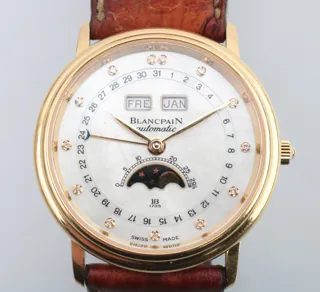 Blancpain Villeret 6595-1491A 18k Gold