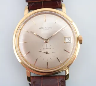 Patek Philippe Calatrava 3445 18k yellow gold Silver