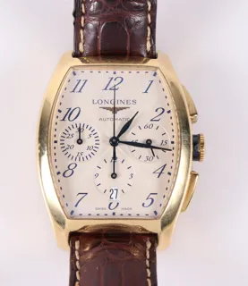 Longines Evidenza L2.643.6 18k Gold Cream