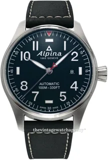 Alpina Startimer Pilot Automatic AL-525NN4S6 44mm Stainless steel Blue