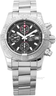 Breitling Avenger A1338111/BC32-170A 43mm Brushed/polished steel Black