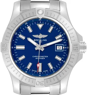 Breitling Avenger A17318 43mm Stainless steel Blue