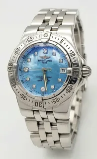 Breitling 31mm Stainless steel Blue