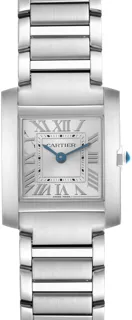 Cartier Tank Française WSTA0065 Stainless steel Silver