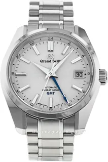 Grand Seiko Heritage SBGJ201G 40mm Brushed/polished steel Antique white