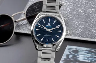 Omega Aqua Terra 220.10.41.21.03.001 41mm Stainless steel Blue