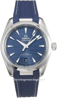 Omega Aqua Terra 220.12.38.20.03.001 38mm Stainless steel Blue