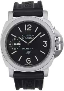 Panerai Luminor Marina Logo PAM 00005 Stainless steel Black