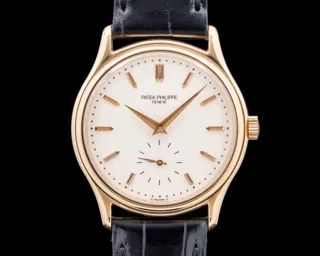 Patek Philippe Calatrava 3923R 31.5mm Rose gold Silver