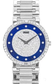 Piaget Dancer 94024 18k white gold Blue