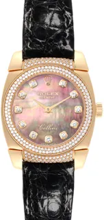 Rolex Cellini Cestello 6311 26mm Yellow gold White