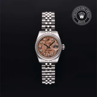 Rolex Datejust 179174 Stainless steel Pink