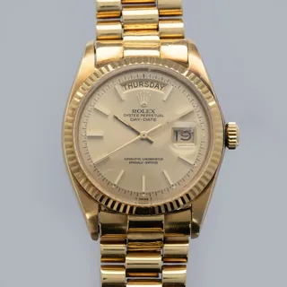 Rolex Day-Date 1803 18k yellow gold Champagne