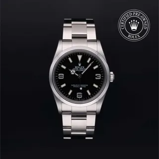 Rolex Explorer 114270 36mm Stainless steel Black