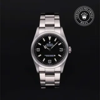 Rolex Explorer 114270 Stainless steel Black