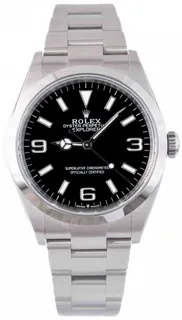 Rolex Explorer 124270 36mm Stainless steel Black