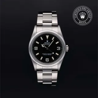 Rolex Explorer 14270 36mm Stainless steel Black