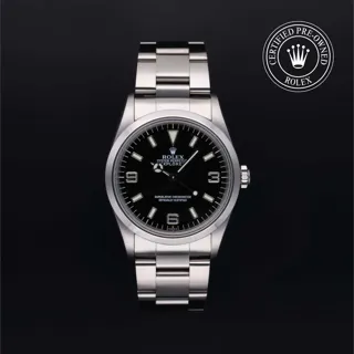 Rolex Explorer 14270 36mm Stainless steel Black