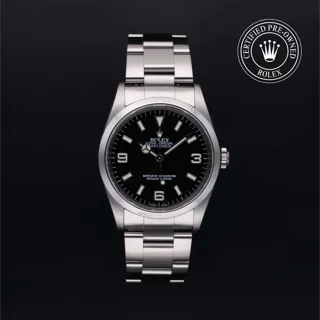 Rolex Explorer 14270 36mm Stainless steel Black