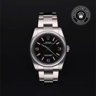 Rolex Oyster Perpetual 116000 Stainless steel Black