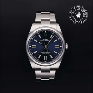 Rolex Oyster Perpetual 124300 Stainless steel Blue