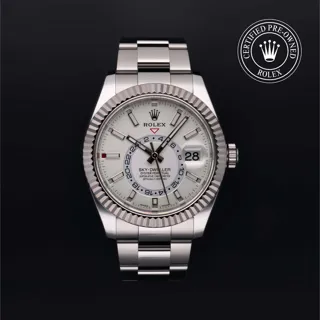 Rolex Sky-Dweller 326934 Stainless steel White