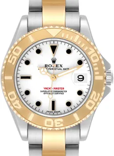 Rolex Yacht-Master 168623 Stainless steel and 18k yellow gold White