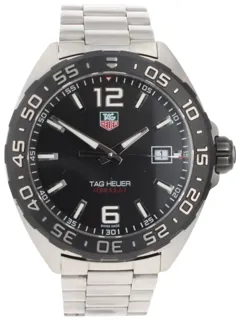 TAG Heuer Formula 1 WAZ1110 41mm Stainless steel Black