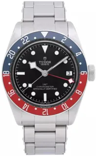 Tudor Heritage Black Bay GMT 41mm Stainless steel Black